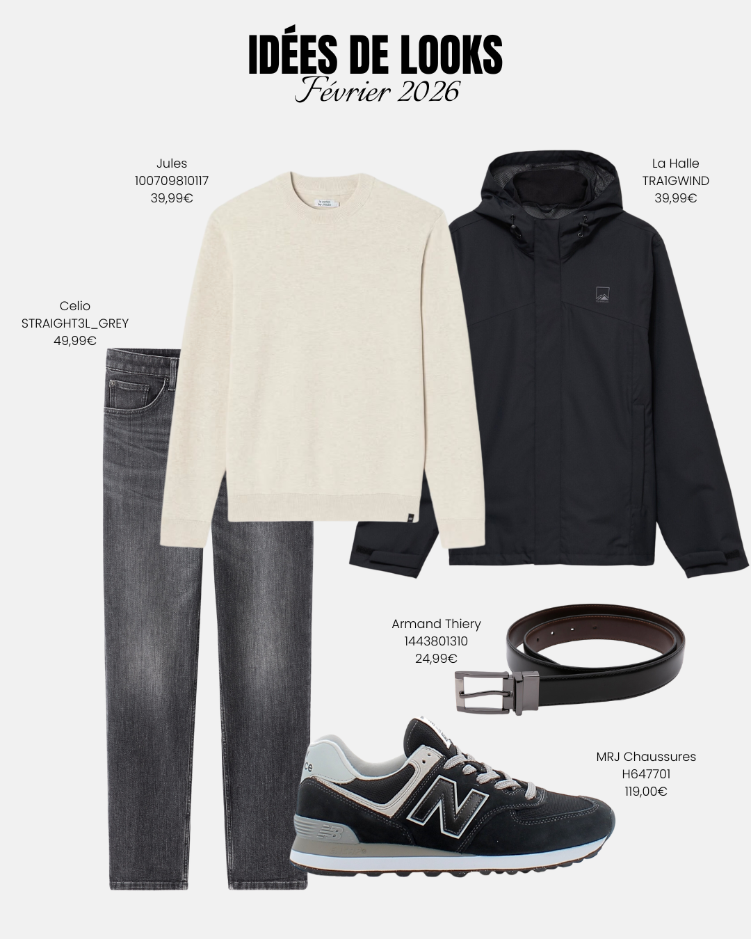 article looks homme fev 2026 2